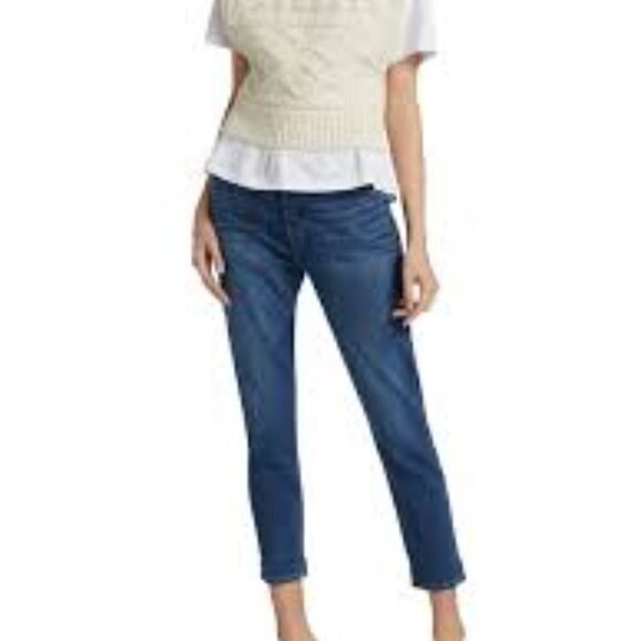 7 For All Mankind Josefina Skinny Boyfriend Jeans, Size 26 - Picture 13 of 13